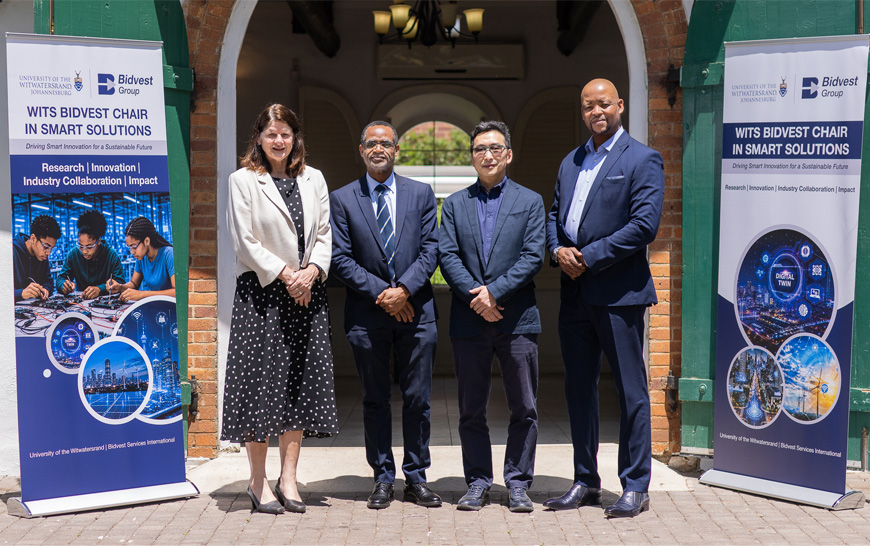 Wits and Bidvest Launch R6 Million Chair to Advance AI, Telecoms and Smart Technologies Wits and Bidvest Launch R6 Million Chair to Advance AI, Telecoms and Smart Technologies